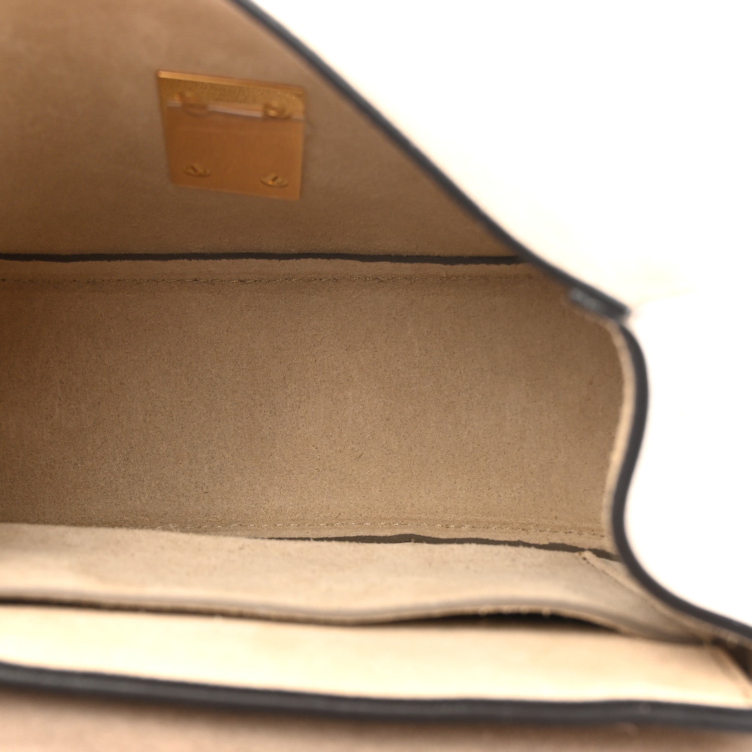 Chloe Suede Smooth Calfskin Mini Drew Shoulder Bag Motty Grey 5 of 10