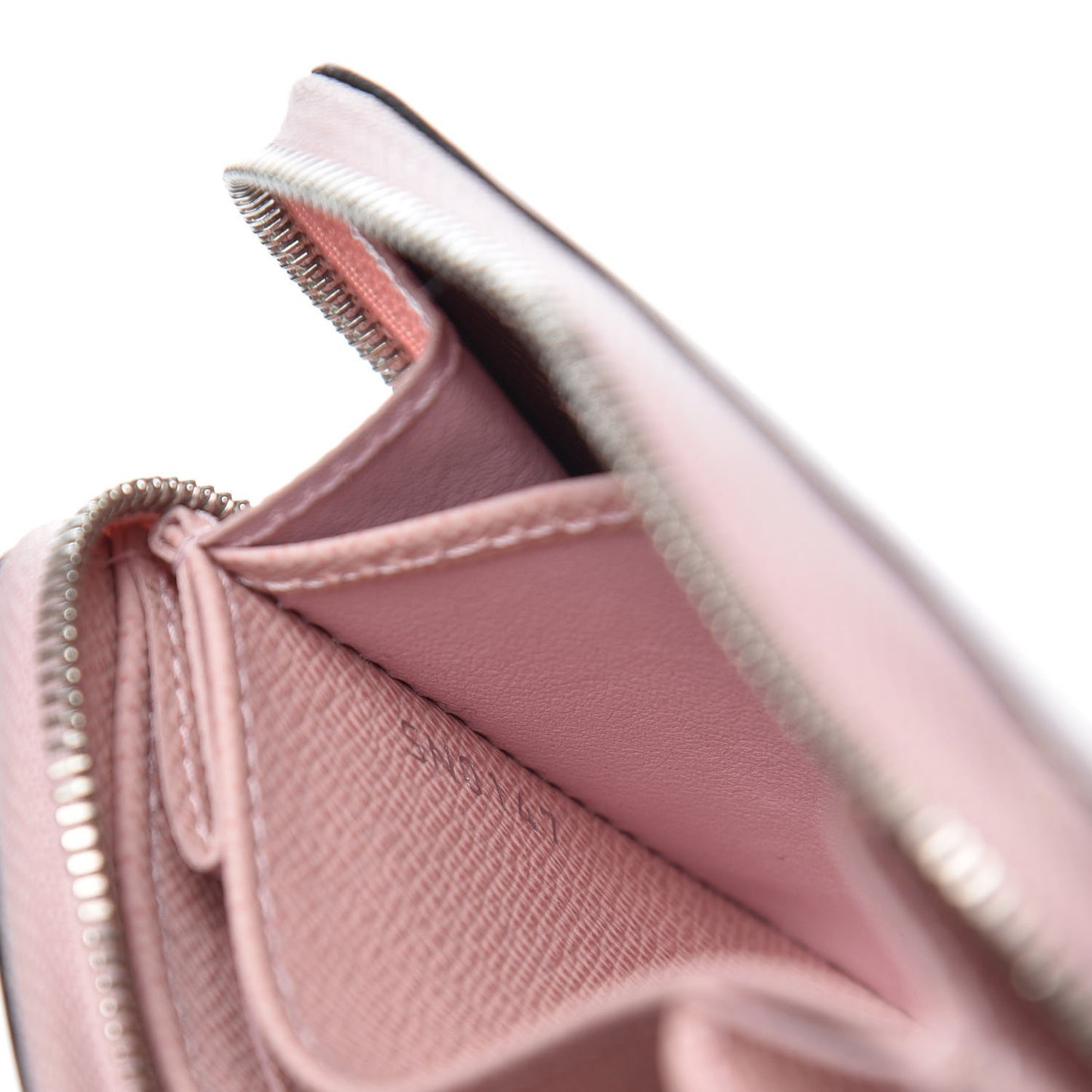 Epi Zippy Coin Purse Rose Ballerine