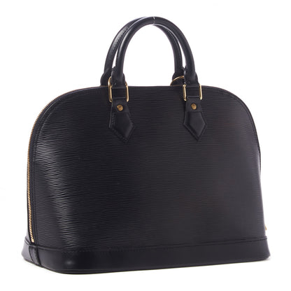 Louis Vuitton Epi Alma PM Black 3 of 9