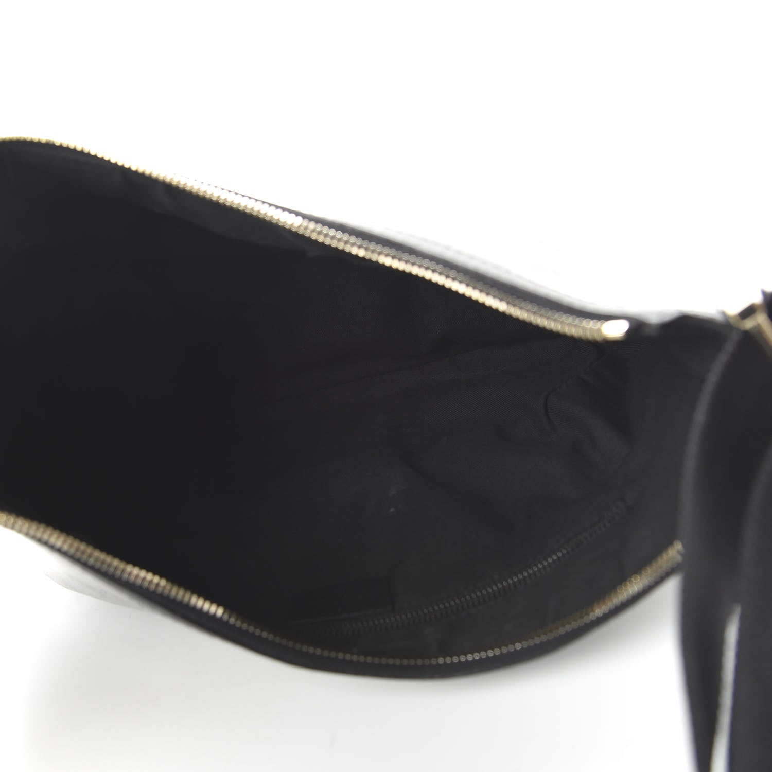 Gucci Crystal Monogram Medium Half Moon Hobo Black 5 of 10