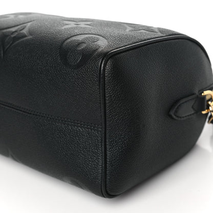 Louis Vuitton Empreinte Monogram Giant Speedy Bandouliere 25 Black 9 of 10