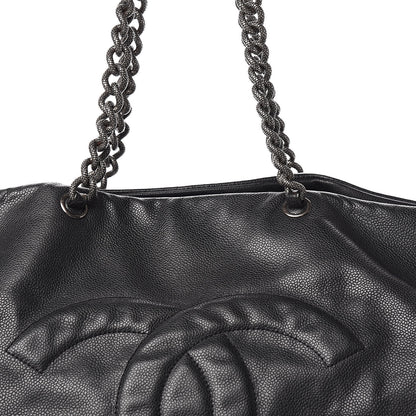 Chanel Caviar 31 Large Tote Dark Grey 10 of 10