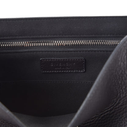 Givenchy Grained Calfskin Small Shark Lock Satchel Black 6 of 8