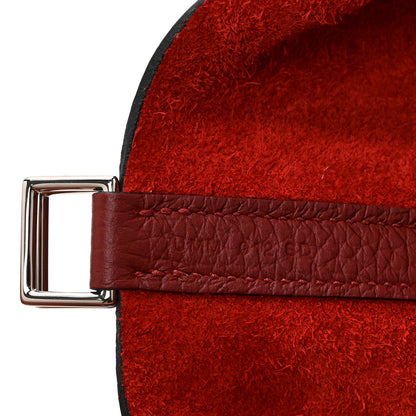 Hermes Taurillon Clemence Picotin Lock 18 PM Rouge H 7 of 11