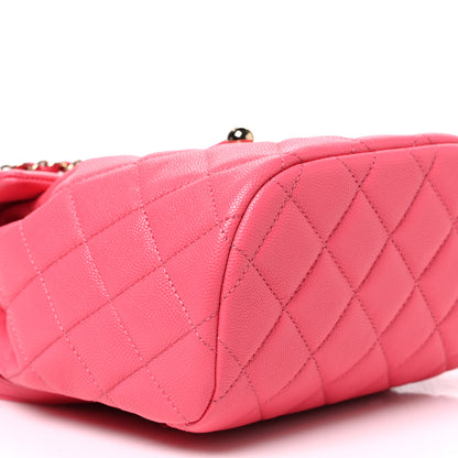 Chanel Caviar Quilted Mini Urban Spirit Backpack Pink 8 of 9