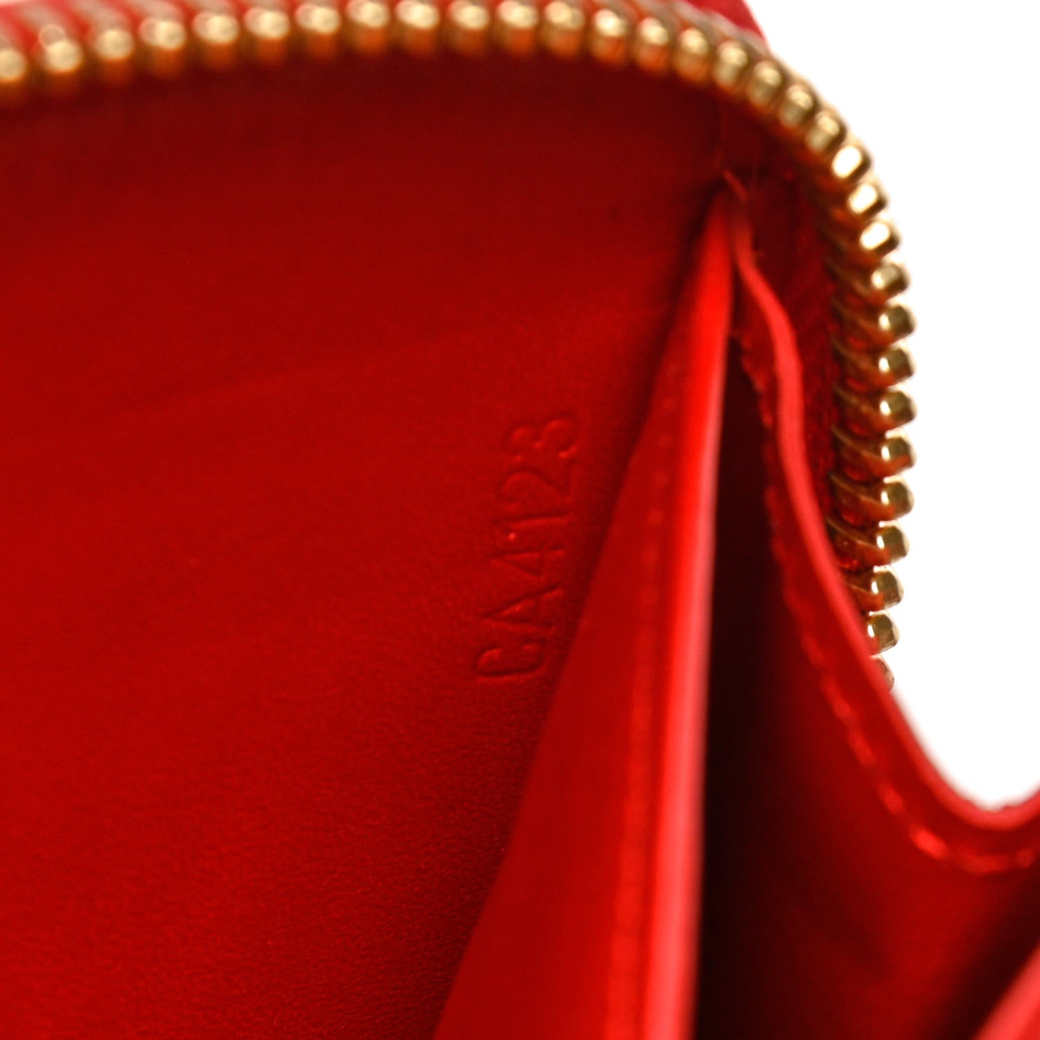 Louis Vuitton Patent Sweet Monogram Zippy Wallet Pomme D'Amour 7 of 7