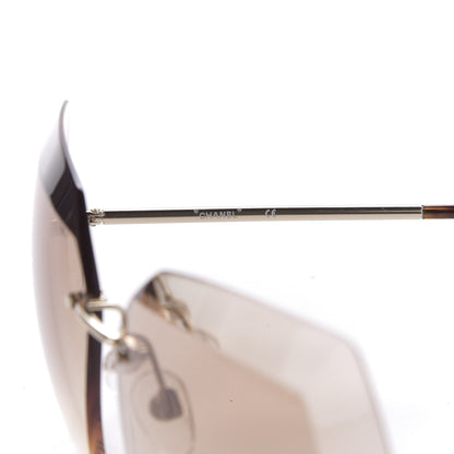 Chanel Cat Eye Sunglasses 71180 Gold Brown 4 of 7