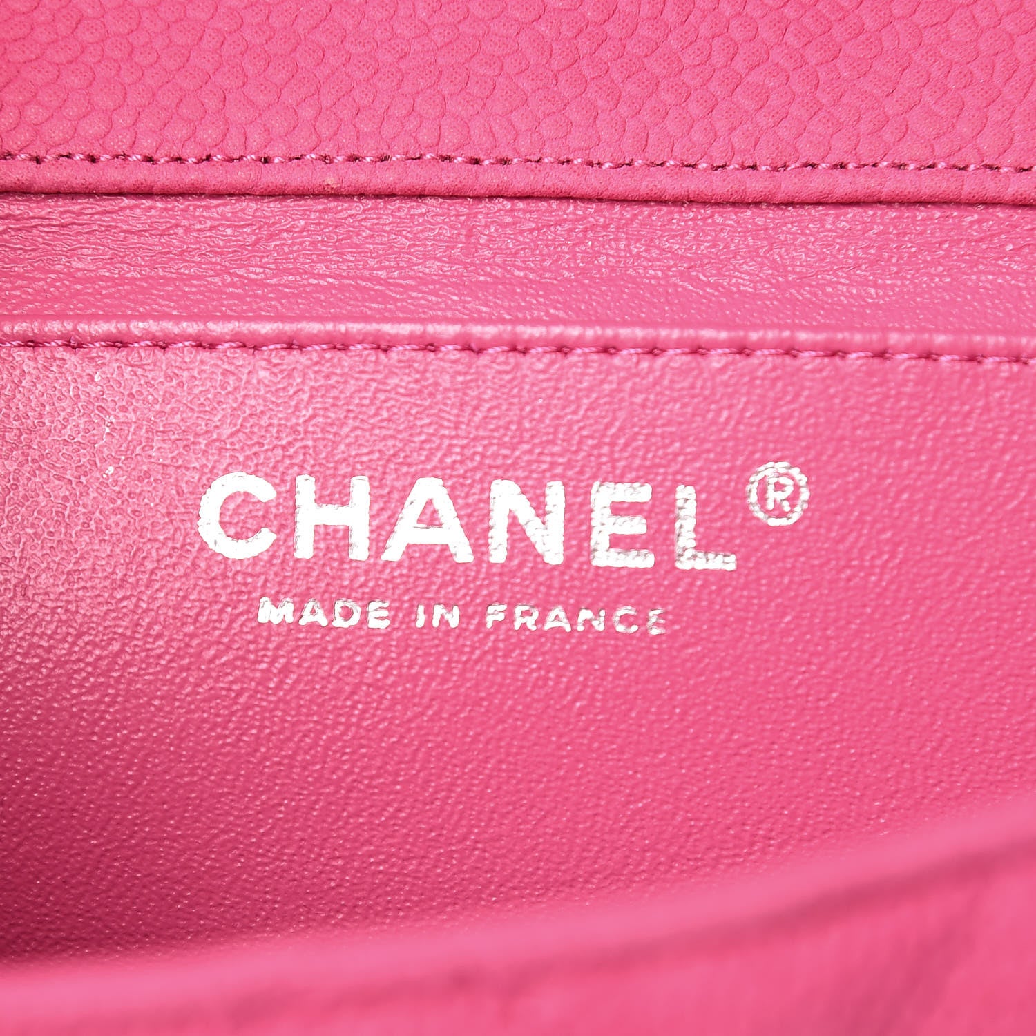 Chanel Iridescent Caviar Clutch with Chain Flap Pink 6 of 14