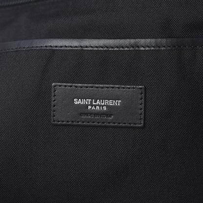 Saint Laurent Canvas Logo City Backpack Navy 5 of 10