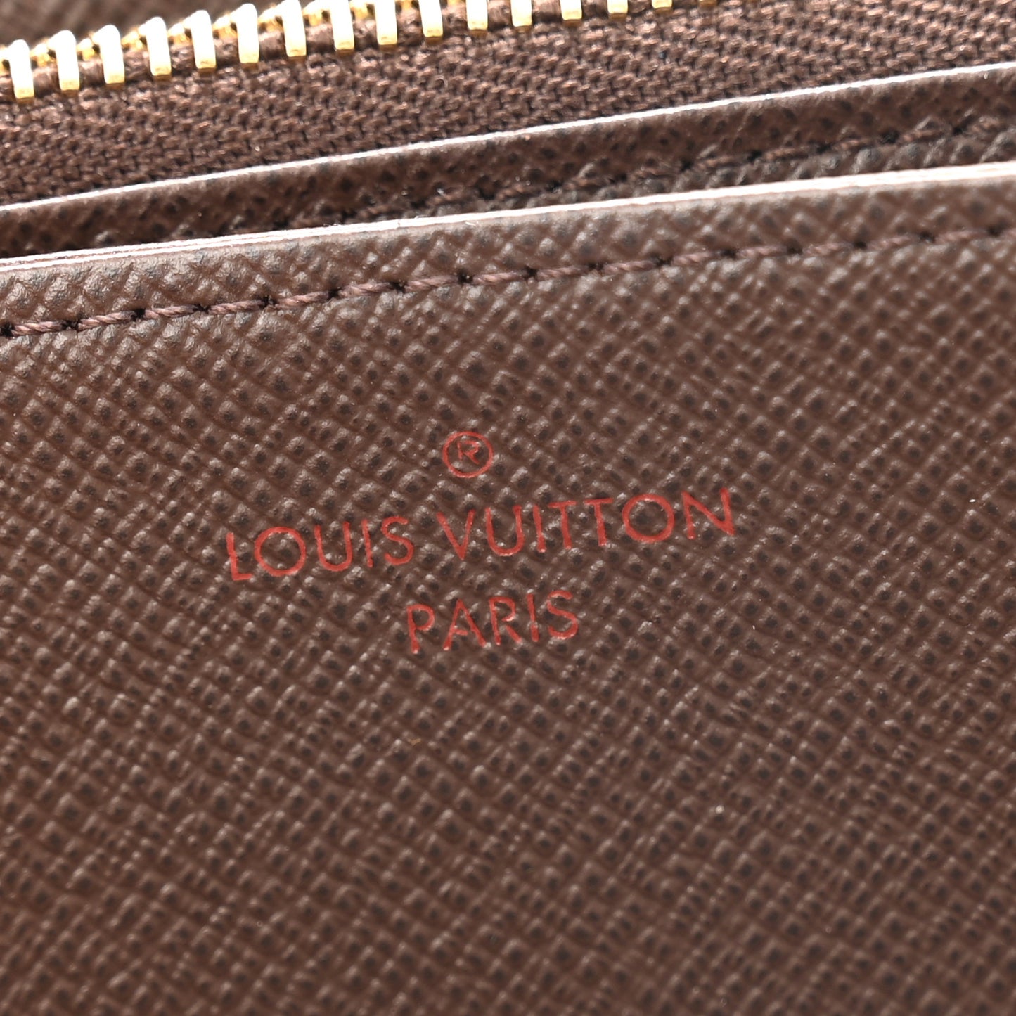 Damier Ebene Zippy Wallet