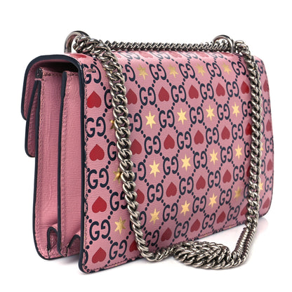 Gucci Calfskin Valentine's Day Exclusive Small Dionysus Bag Pink 2 of 10