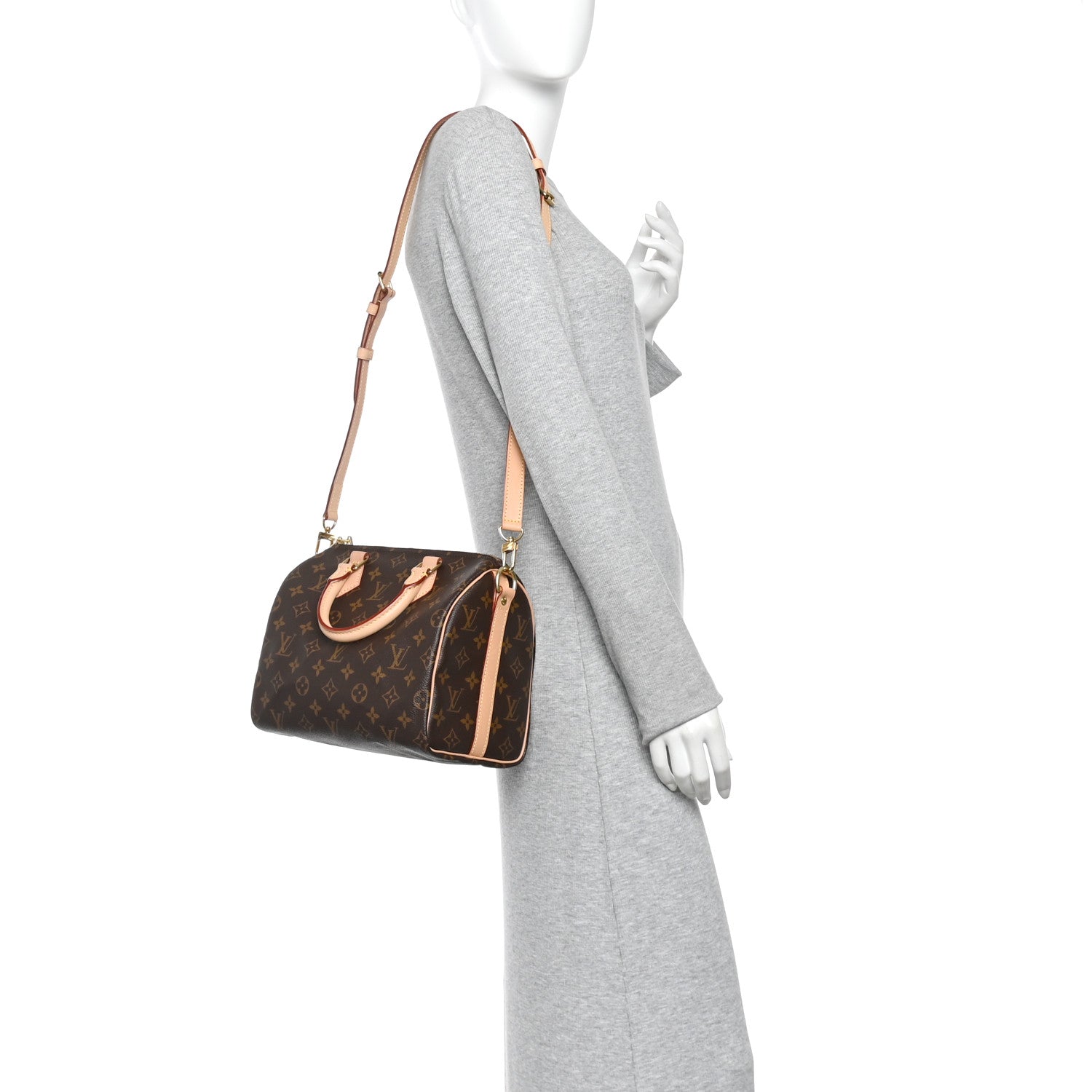 Louis Vuitton Monogram Speedy Bandouliere 25 2 of 10
