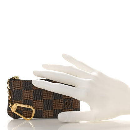 Louis Vuitton Damier Ebene Key Pouch 2 of 8