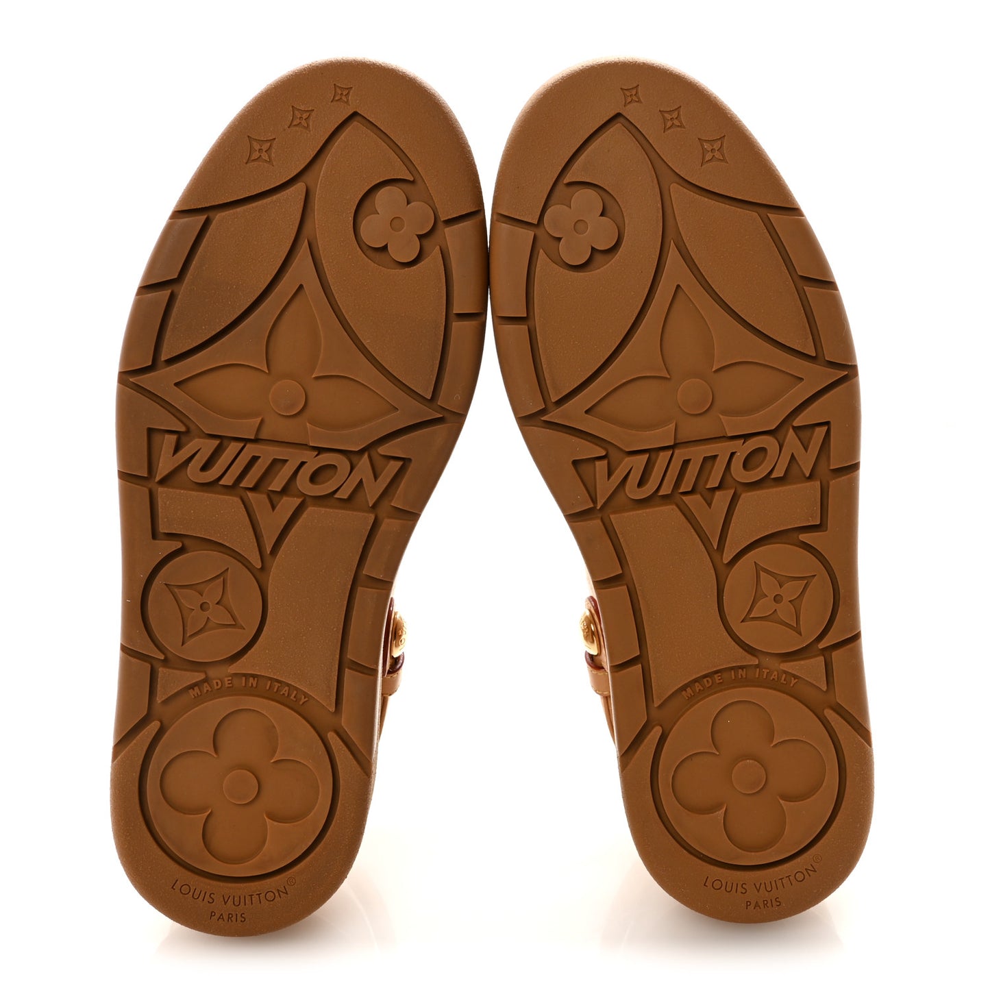 Monogram Denim Aspen Platform Clog Mules 38 Beige