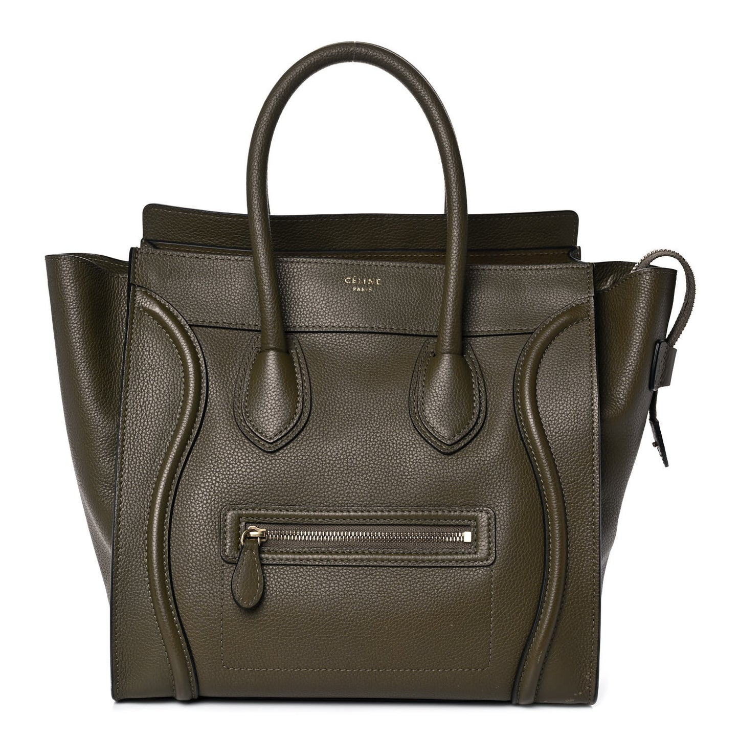 Drummed Calfskin Mini Luggage Jungle