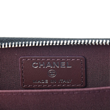 Chanel Caviar Quilted Zip Coin Purse Black 5 of 7