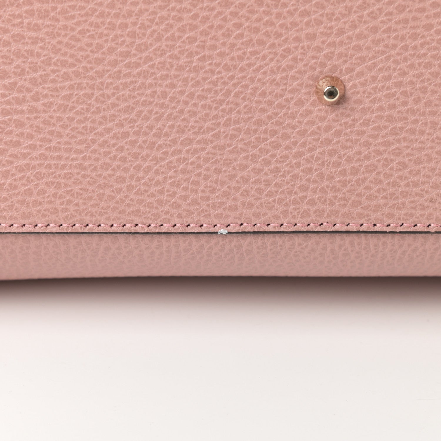 Gucci Dollar Calfskin Medium Interlocking G Top Handle Shoulder Bag Soft Pink 11 of 11