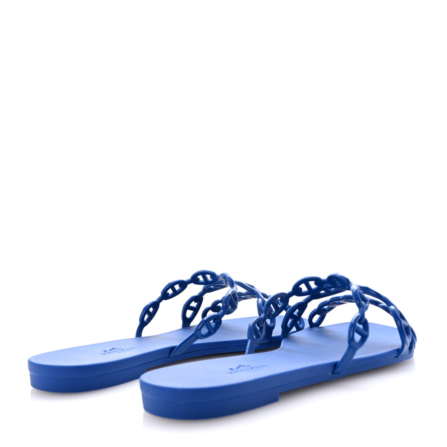 Rubber Chaine d'Ancre Rivage Sandals 37 Bleu Smalt