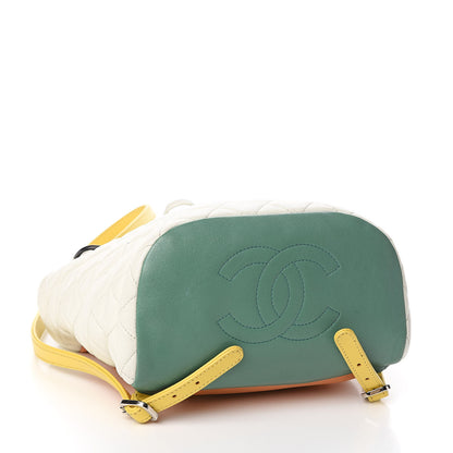 Chanel Lambskin Quilted Small Cuba Urban Spirit Backpack White 4 of 14