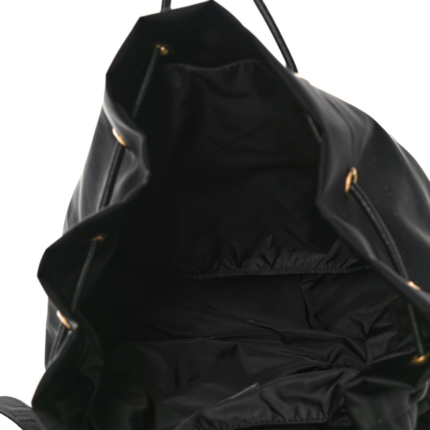 Versace Nylon Palazzo Medusa Backpack Black 5 of 10