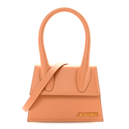 Jacquemus Smooth Calfskin Le Chiquito Moyen Terracotta 1 of 9