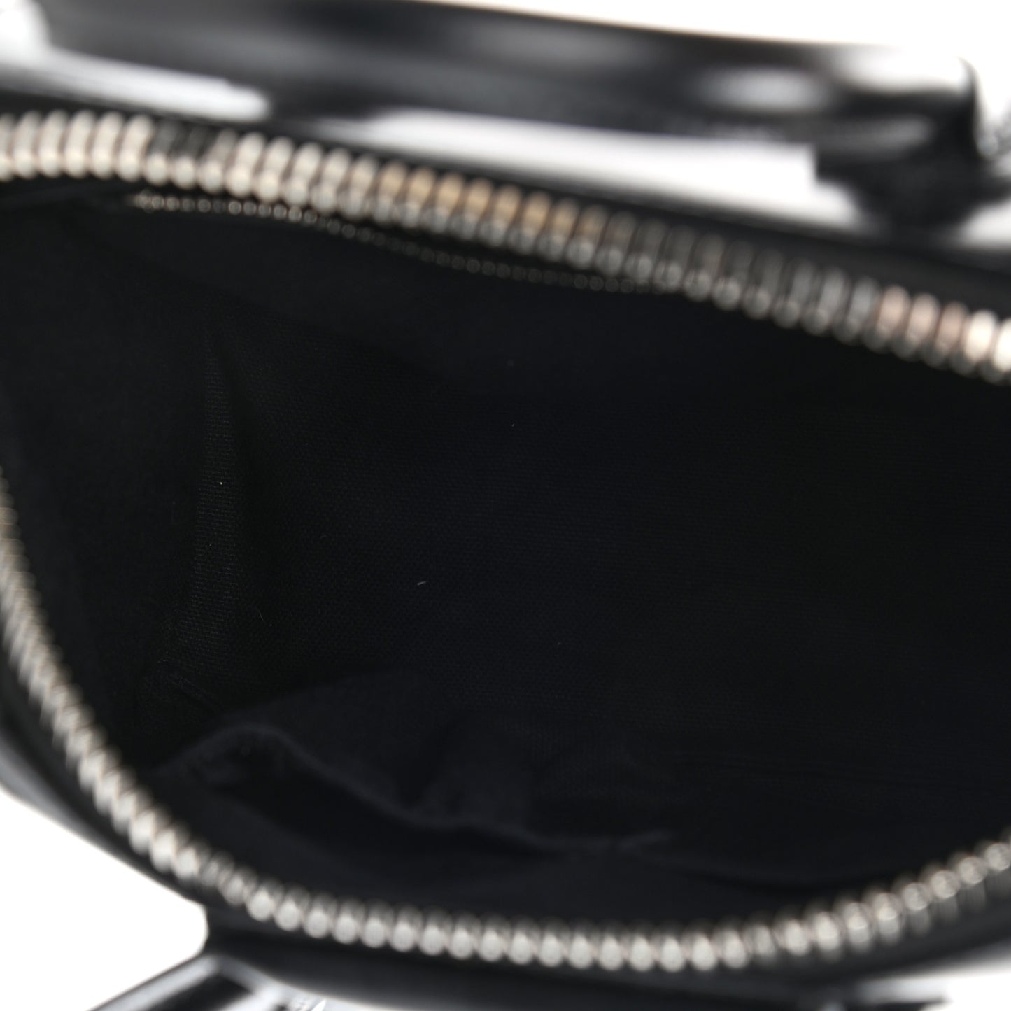 Shiny Lord Calfskin Mini Antigona Black