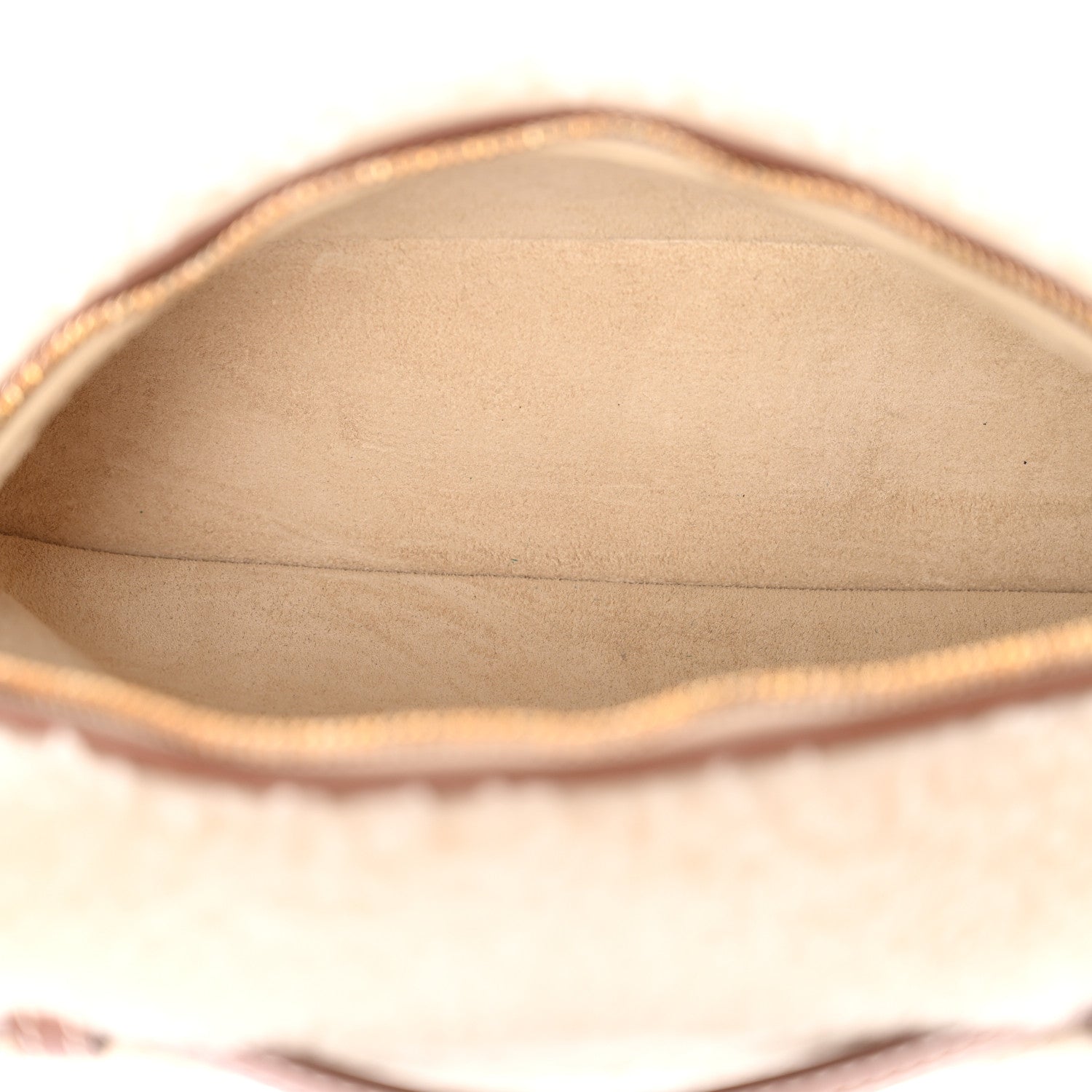 Loro Piana CashFur Calfskin L19 Extra Pocket Pouch Ancient Paper 5 of 9
