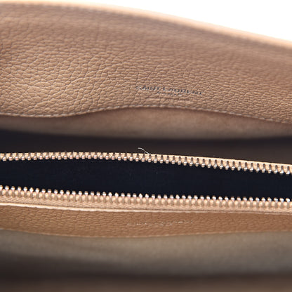 Saint Laurent Grained Calfskin Baby Sac De Jour Souple Dark Beige 8 of 12
