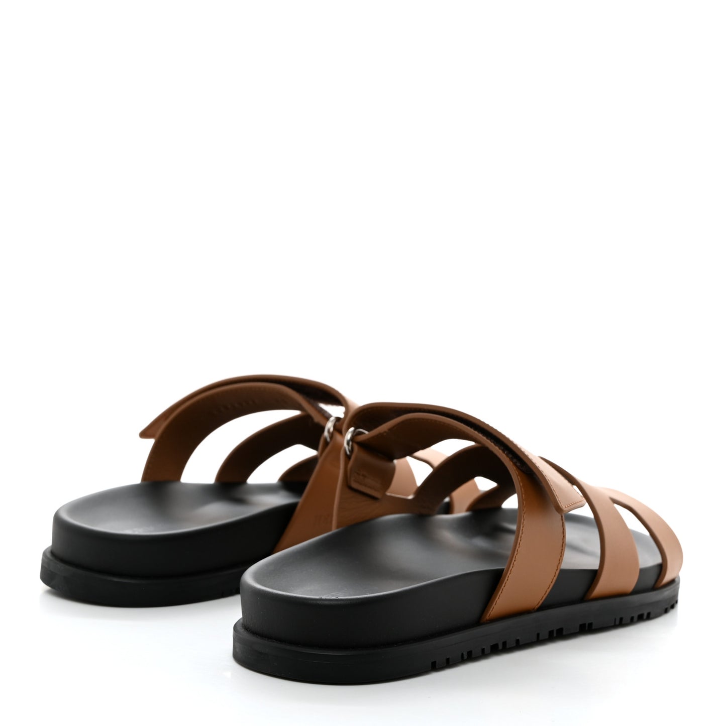 Calfskin Womens Chypre Sandals 40 Gold