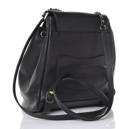Chanel Caviar Quilted Business Affinity Backpack Black 3 of 7