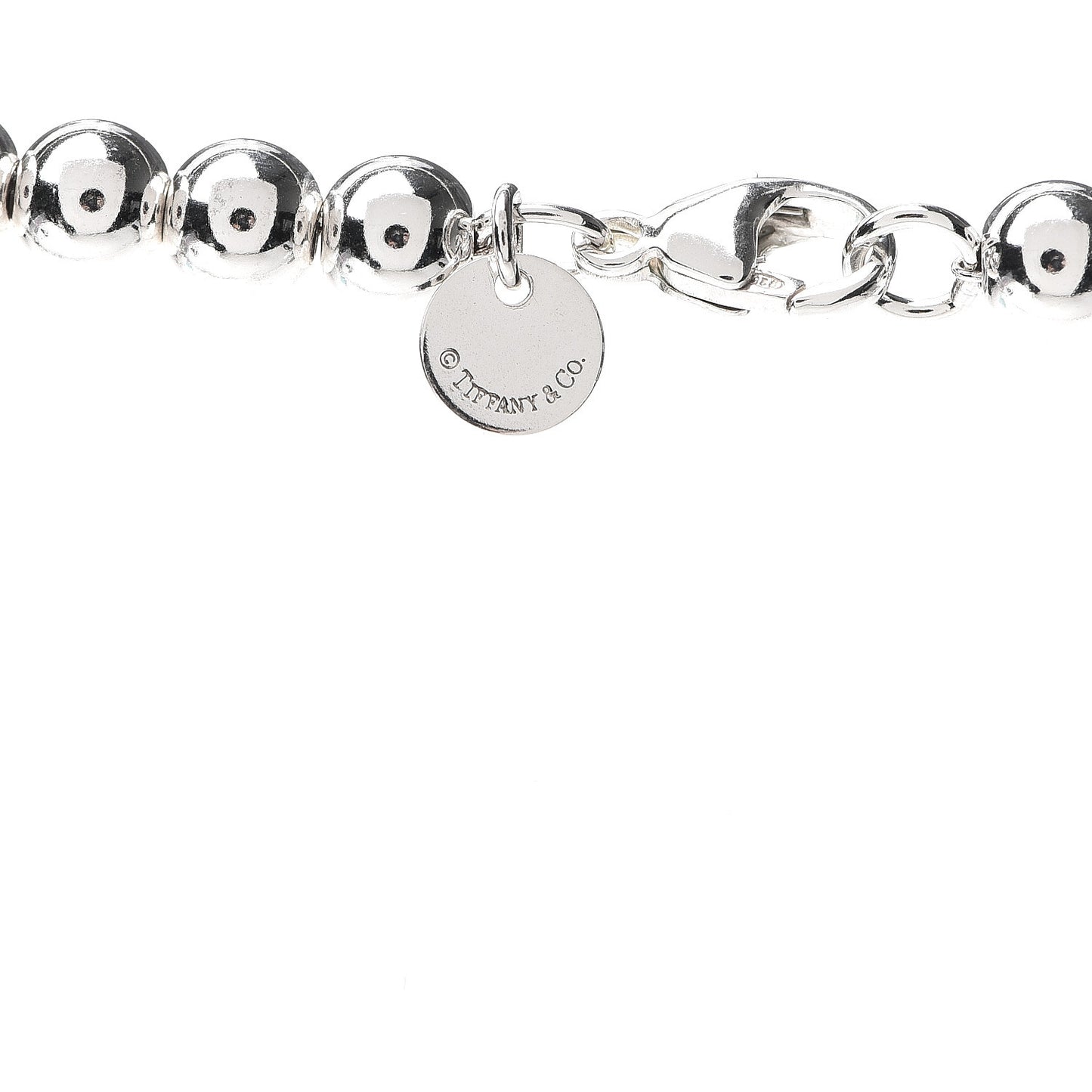 Sterling Silver HardWear Graduated Ball Necklace