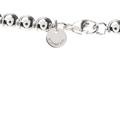 Tiffany Sterling Silver HardWear Graduated Ball Necklace 4 of 5