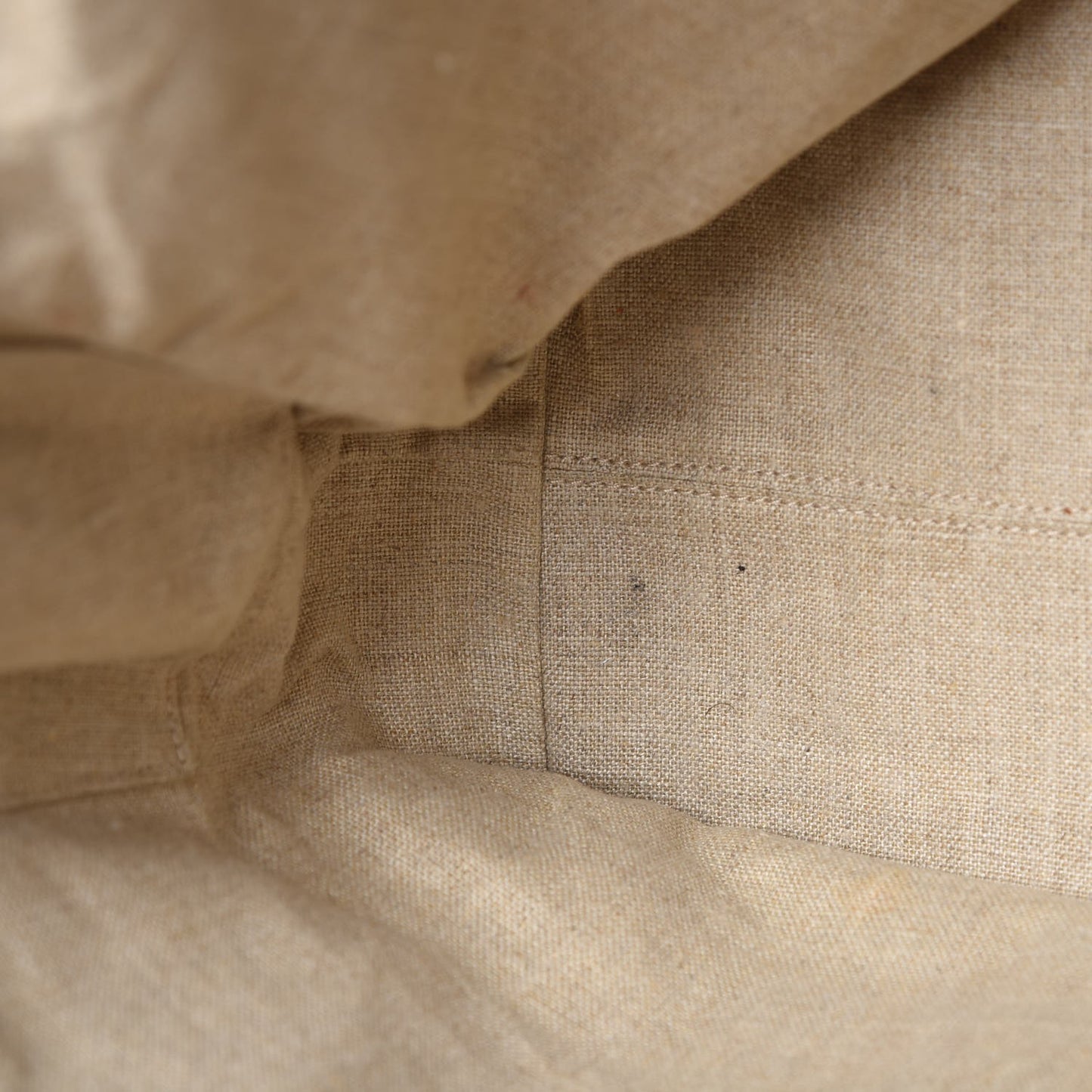 Canvas Metallic Calfskin Woven FF Roll Tote Silver