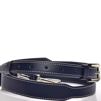 Goyard Calfskin Shoulder Strap Navy Blue 3 of 5