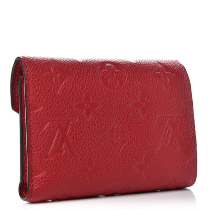 Louis Vuitton Empreinte Victorine Wallet Scarlet 3 of 7