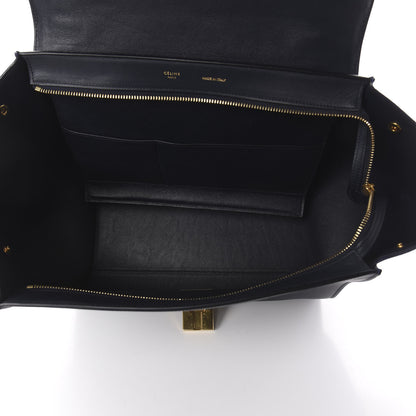 Celine Smooth Calfskin Suede Medium Tri-Color Trapeze Cobalt 4 of 8