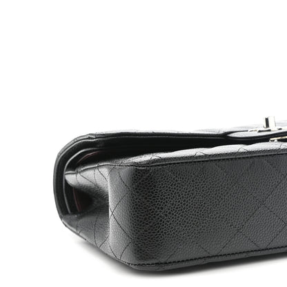 Chanel Caviar Quilted Medium Double Flap Black 9 of 11