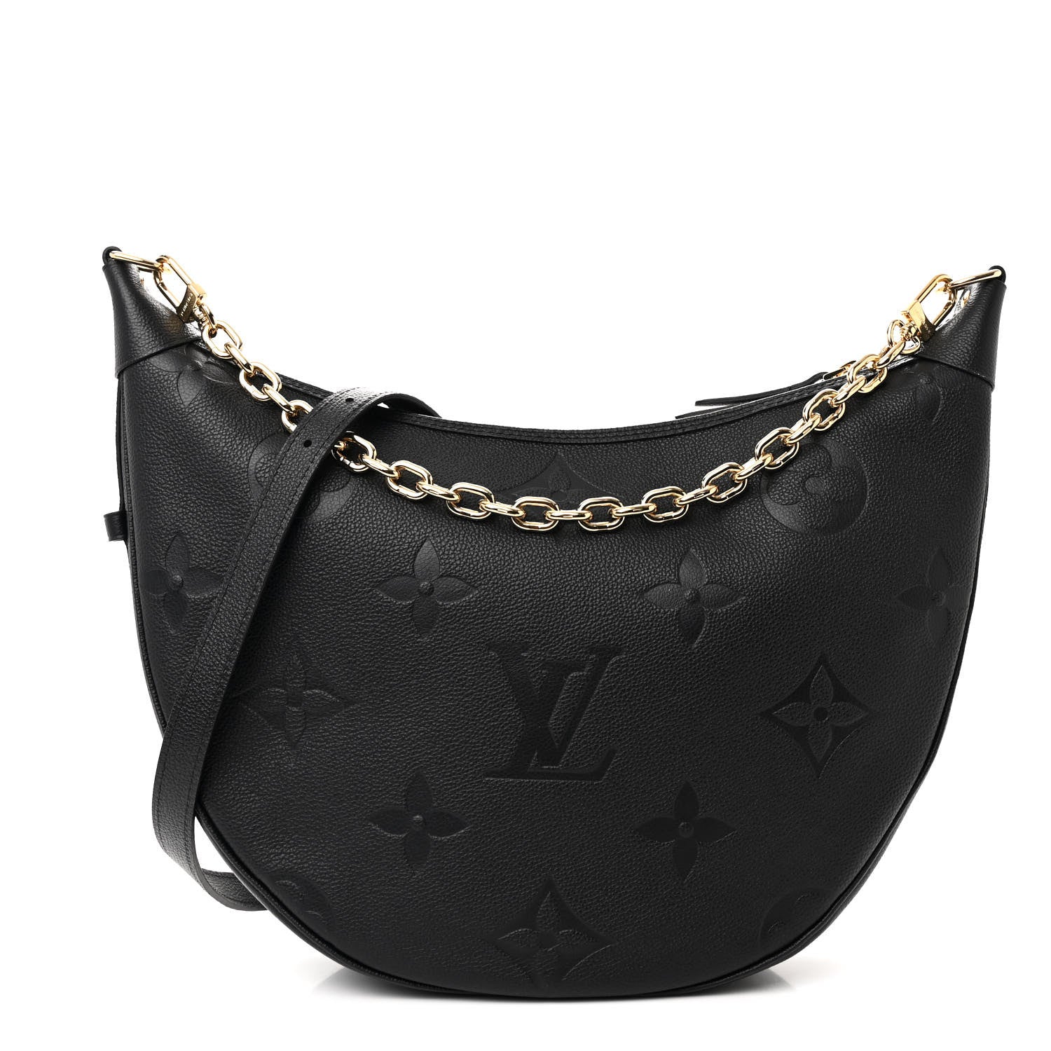 Louis Vuitton Empreinte Monogram Giant Loop Hobo Black 1 of 11