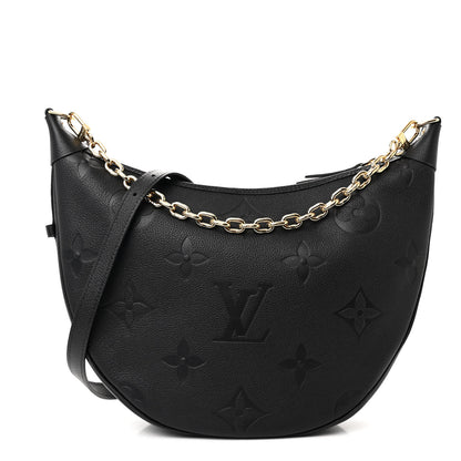 Louis Vuitton Empreinte Monogram Giant Loop Hobo Black 1 of 11