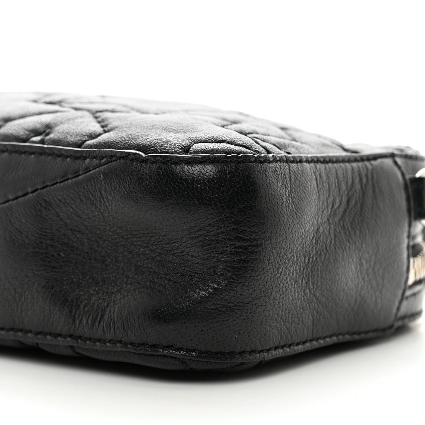 Calfskin Star Haya Camera Bag Black