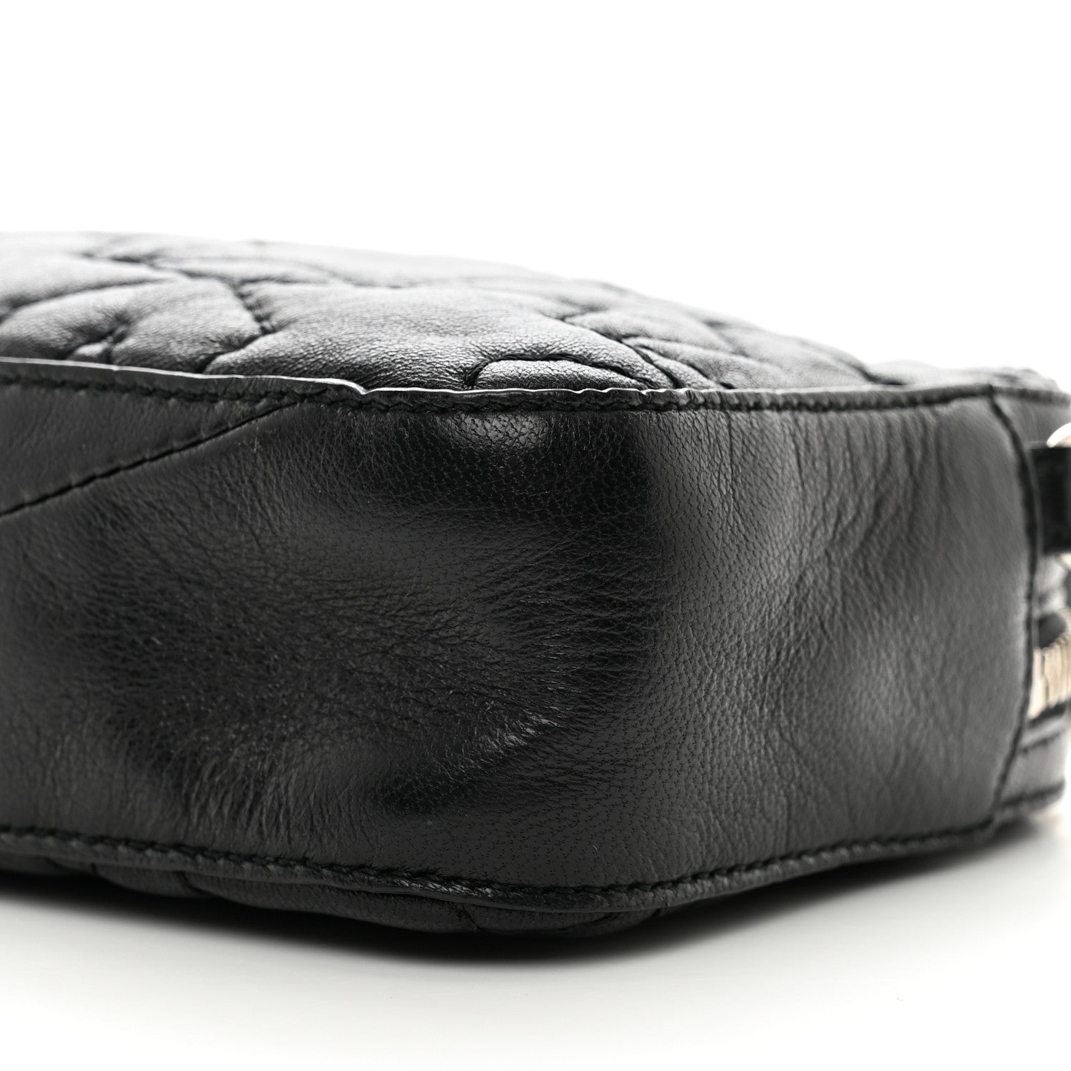 Jimmy Choo Calfskin Star Haya Camera Bag Black 9 of 9
