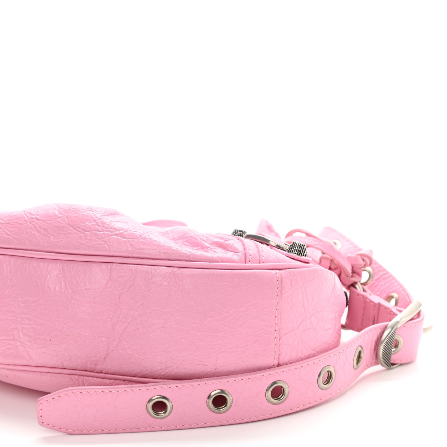 Agneau Arena Le Cagole Shoulder Bag XS Candy Pink