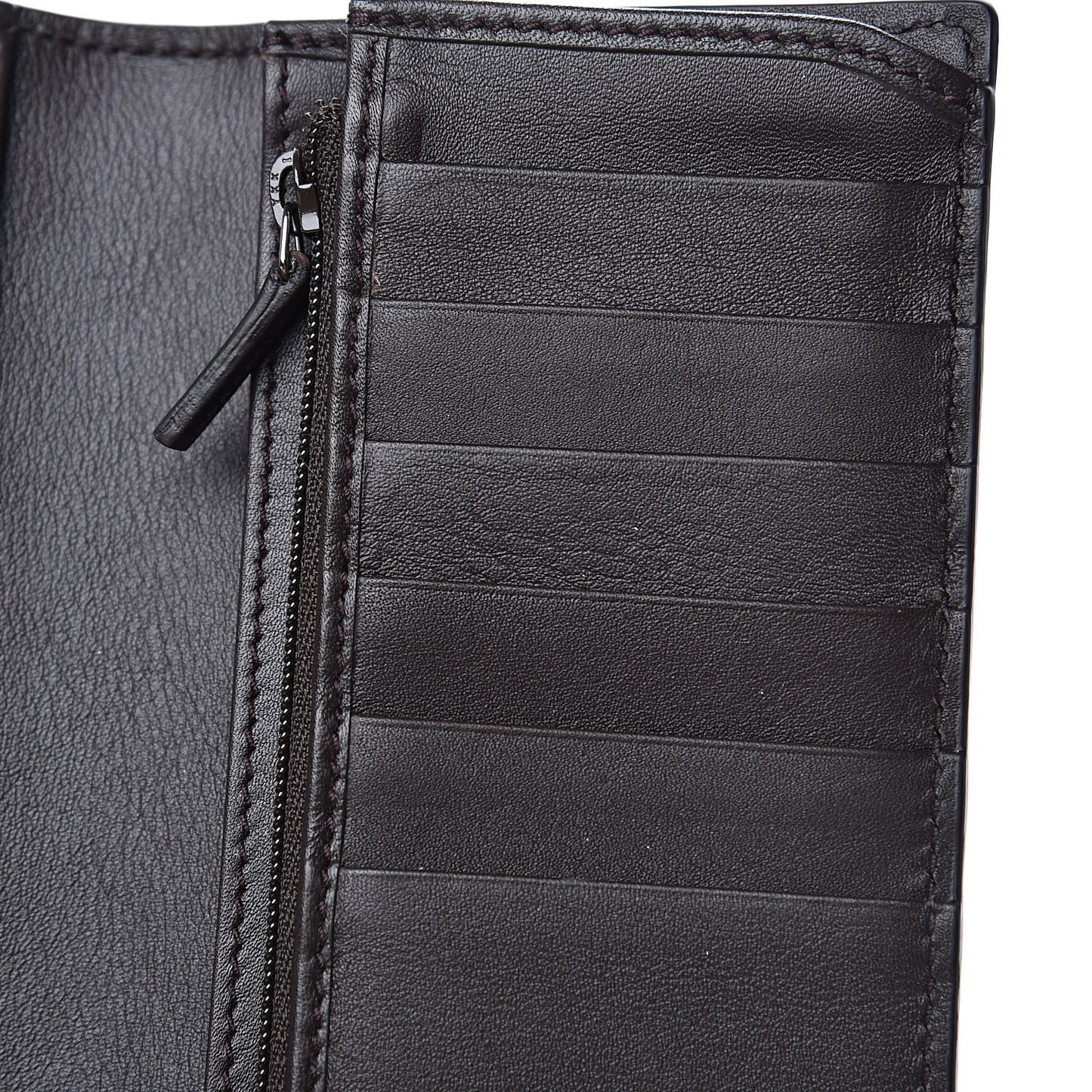 Microguccissima Bi-Fold Organizer Wallet Testa di Moro