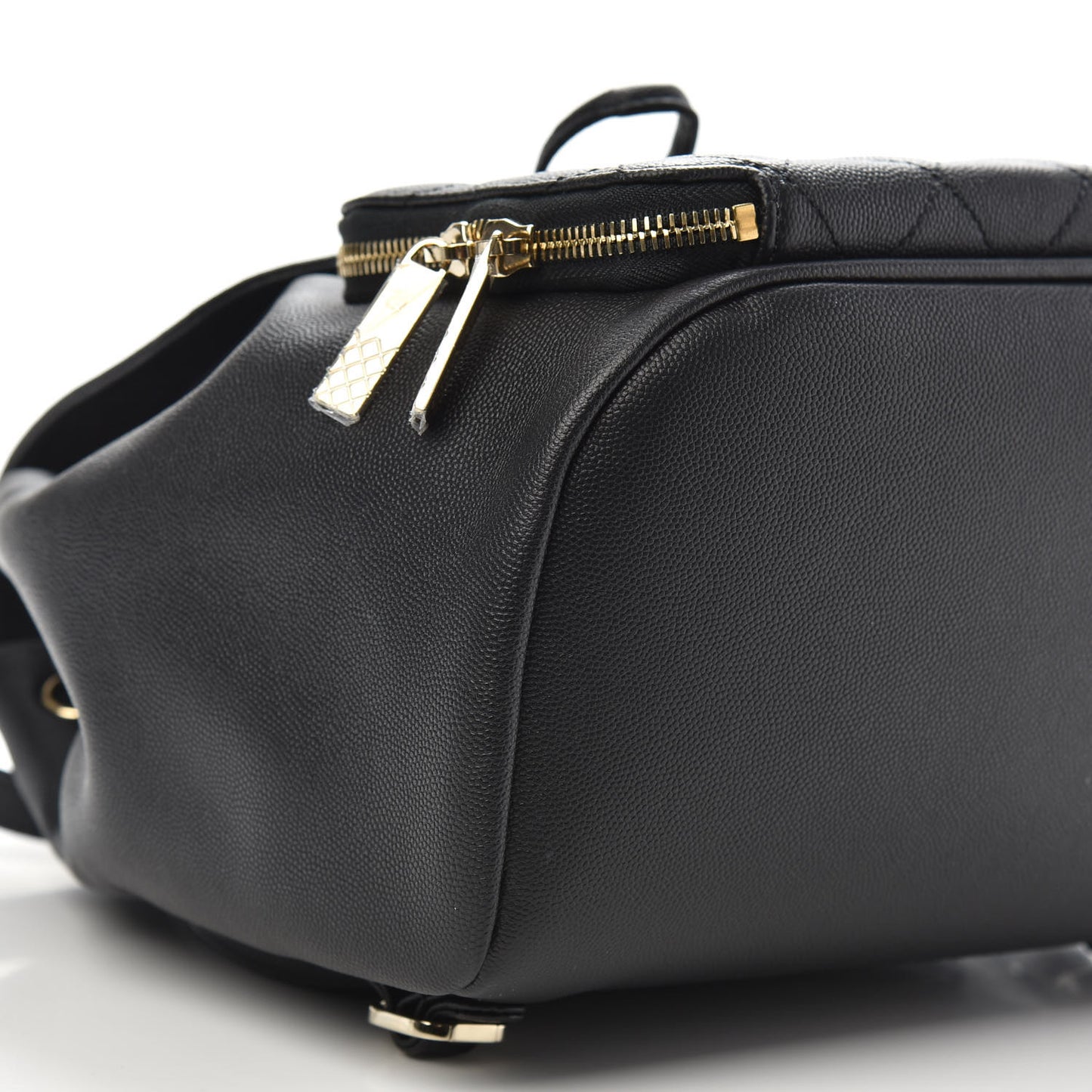 Caviar Quilted Business Affinity Backpack Black