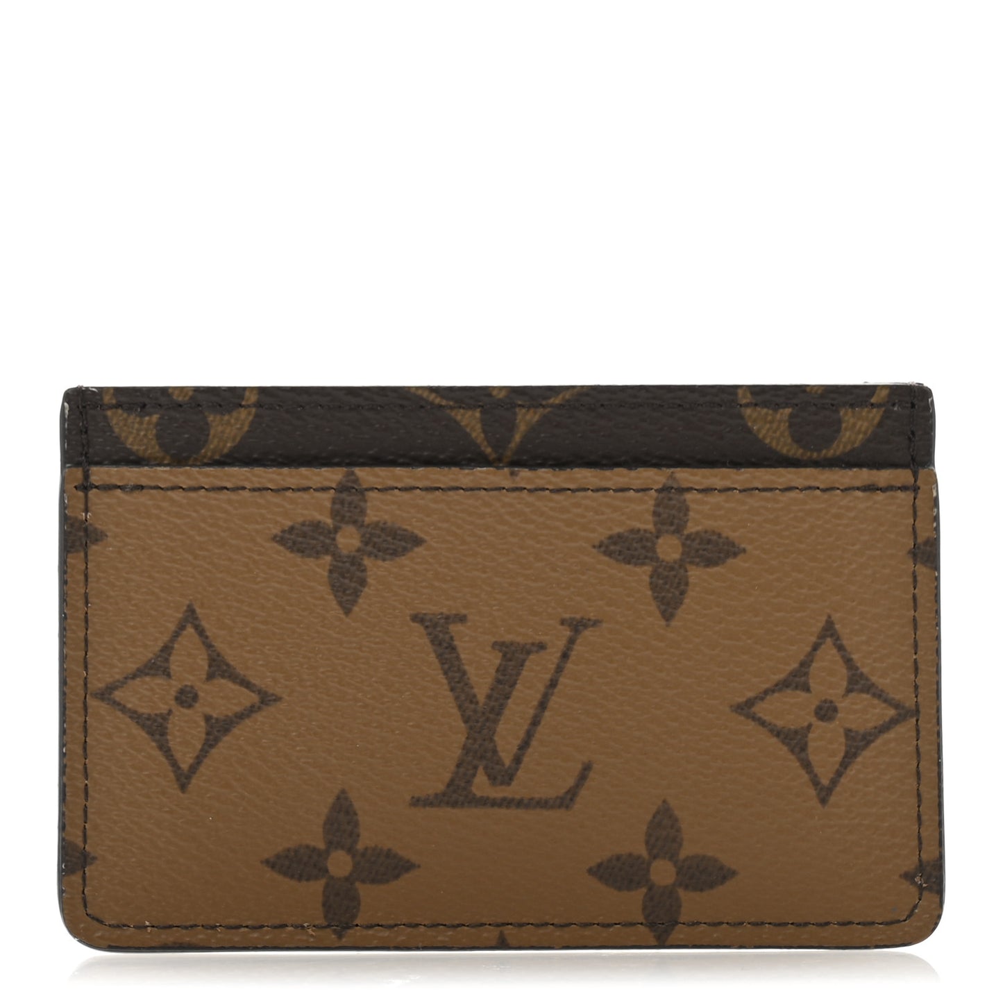 Reverse Monogram Card Holder