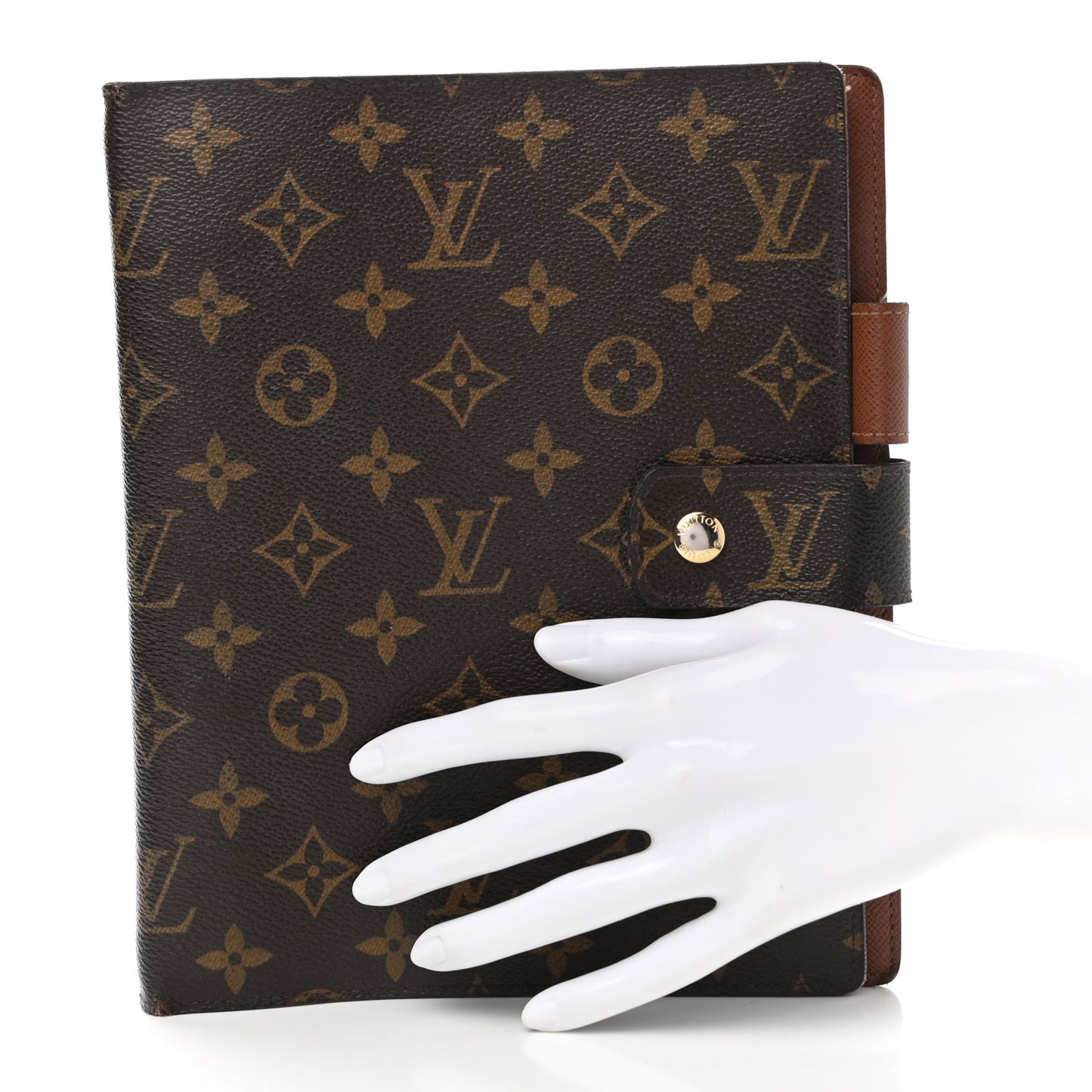 Monogram Large Ring Agenda Cover
