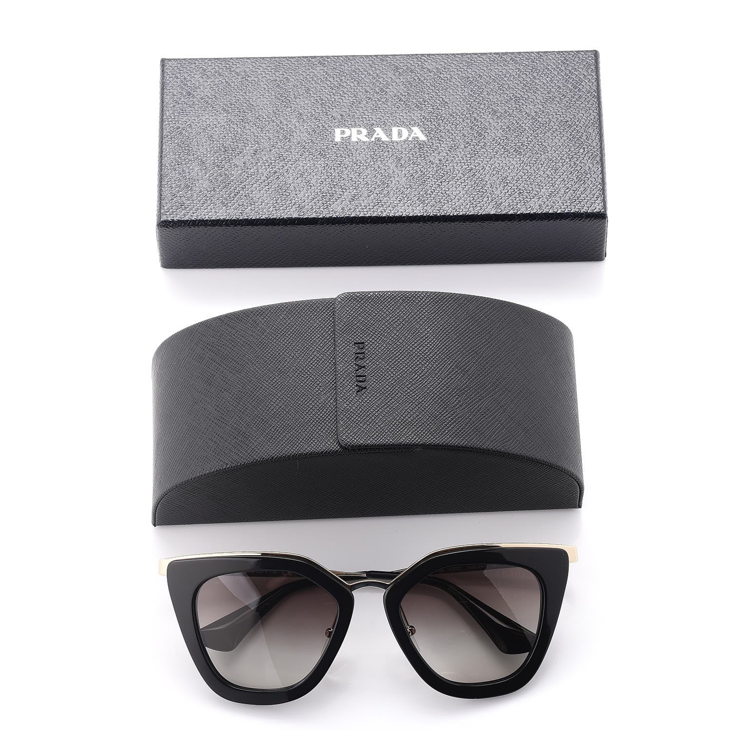 Prada Cinema Sunglasses SPR 53S Black 9 of 9