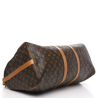 Louis Vuitton Monogram Keepall Bandouliere 55 3 of 16