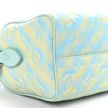 Louis Vuitton Empreinte Monogram Summer Stardust Speedy 20 Water Green 8 of 9