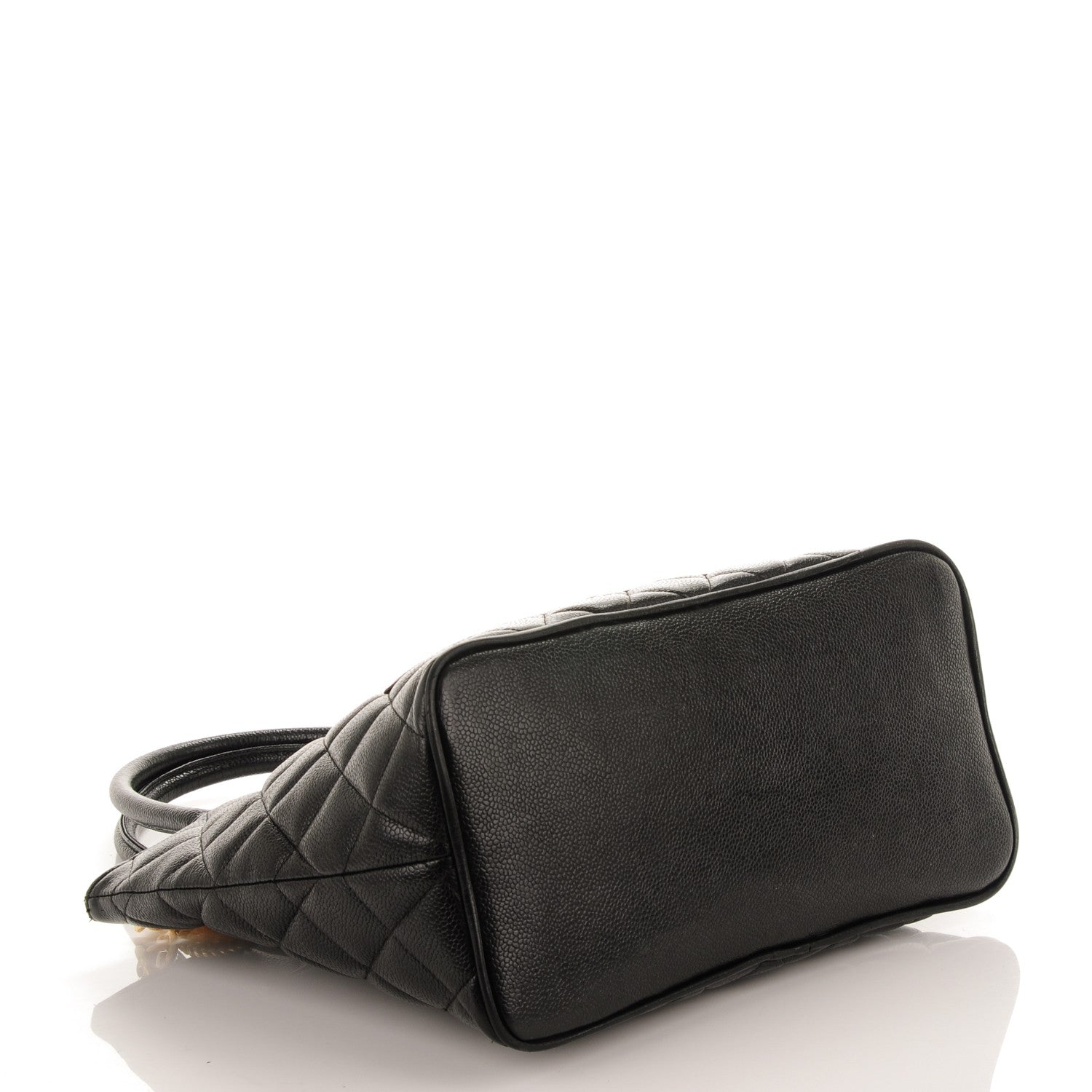 Chanel Caviar Quilted Medallion Tote Black 7 of 12